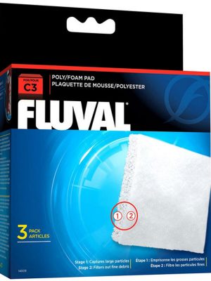 Fluval C3 Filtre Süngeri (3 Lü)