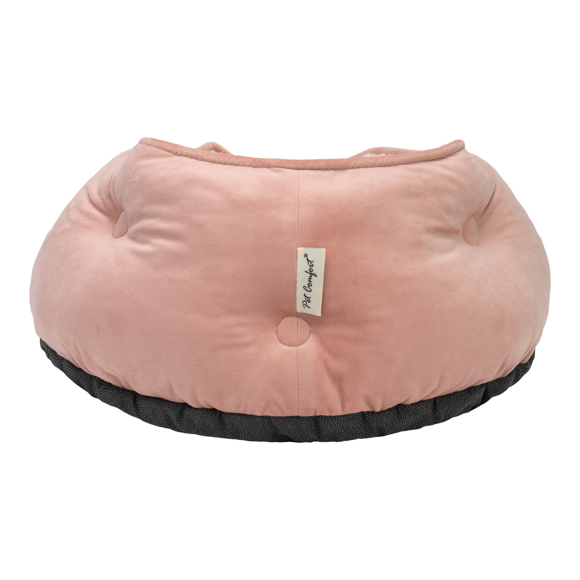 Pet Comfort Paris  Kedi ve Köpek Yatağı Pudra Pembe 60cm - Görsel 3