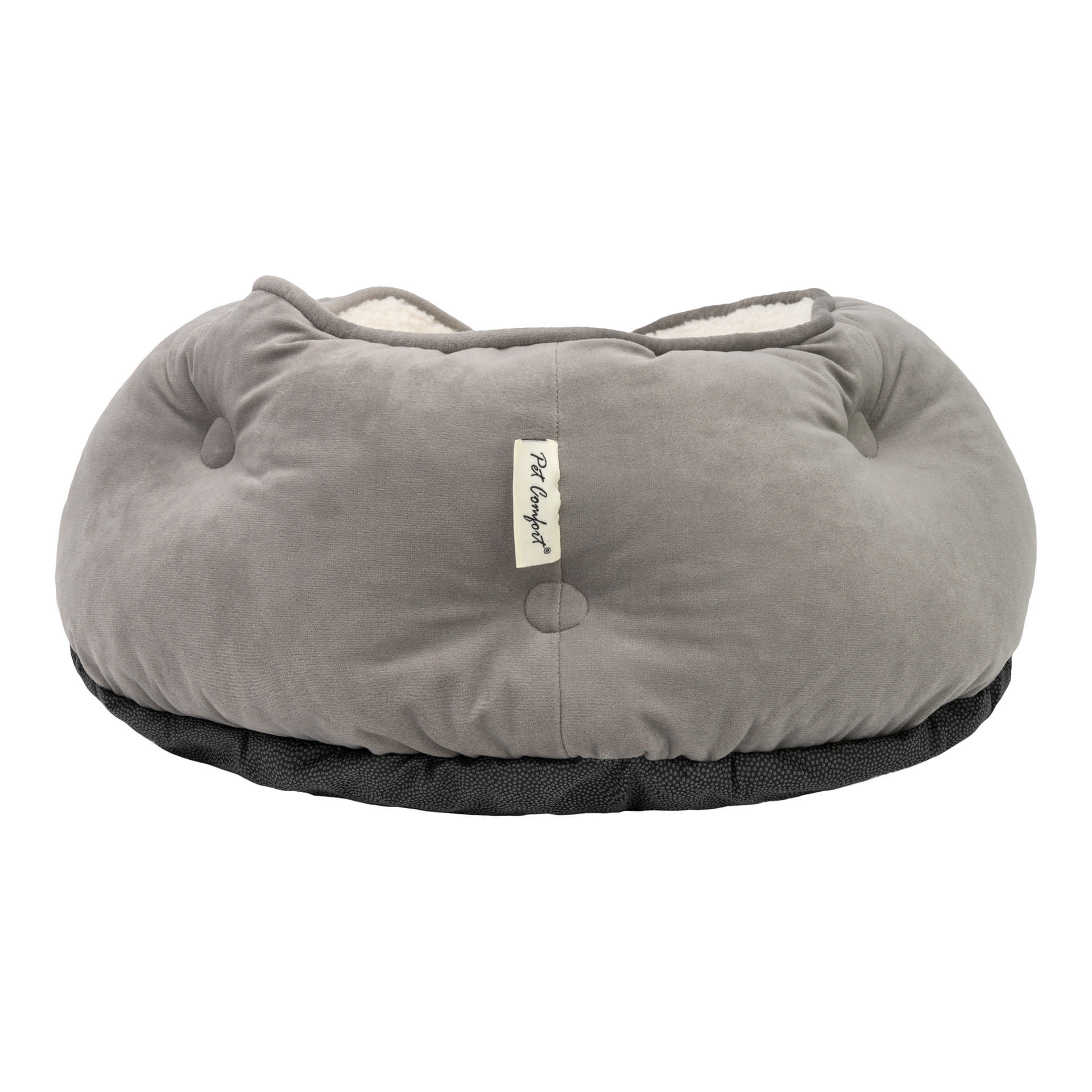 1075303_pet-comfort-paris-kedi-ve-kopek-yatagi-gri-60cm-mekan-kpek-yata-pet-comfort-19091-45-B.jpg Pet Comfort Paris Kedi ve Köpek Yatağı Gri 60cm - Görsel 3