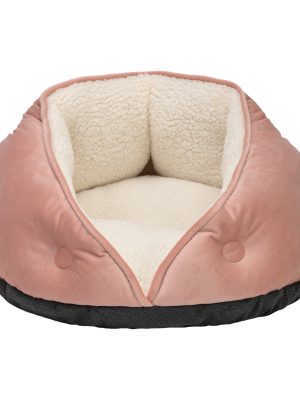 Pet Comfort Paris Kedi ve Köpek Yatağı Pudra Pembe 50cm