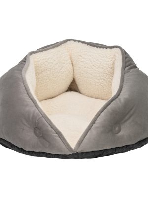 Pet Comfort Paris  Kedi ve Köpek Yatağı Gri 50cm