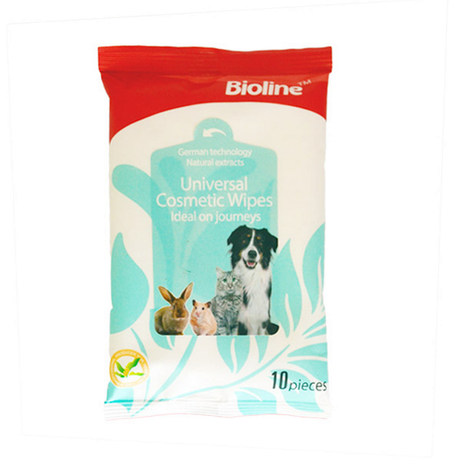 1084275_681-2137.jpg BIOLINE KEDI VE KÖPEK ISLAK TEMIZLIK MENDILI - Görsel 1