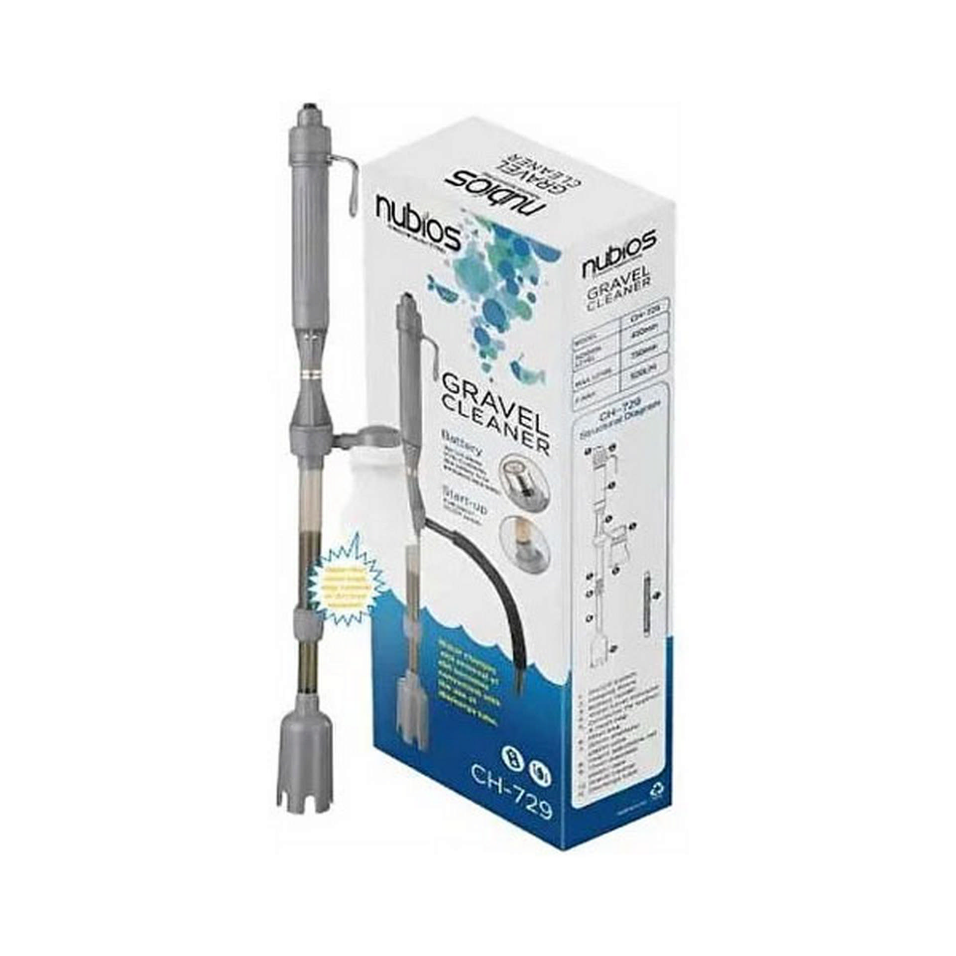 1085636_670-CH729.jpg Nubios Elektrikli Dip Süpürge Seti 45-75 cm - Görsel 1