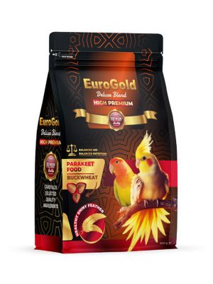 EuroGold Deluxe Paraket Yemi Karabuğdaylı 1000 Gr.
