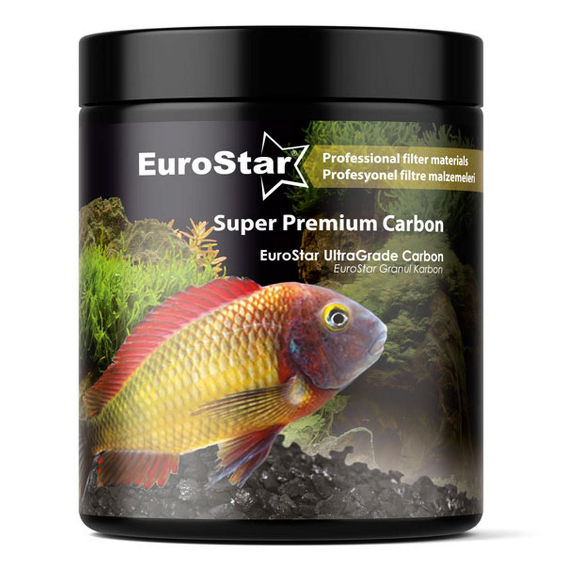 1095001_452-1012.jpg EuroStar Super Premium Carbon Filtre Malzemesi 1Lt 450 Gr - Görsel 1