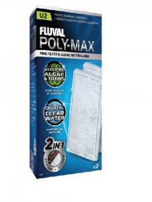 Fluval U2 Filtre Clearmax Kartuş, 2 Li Paket