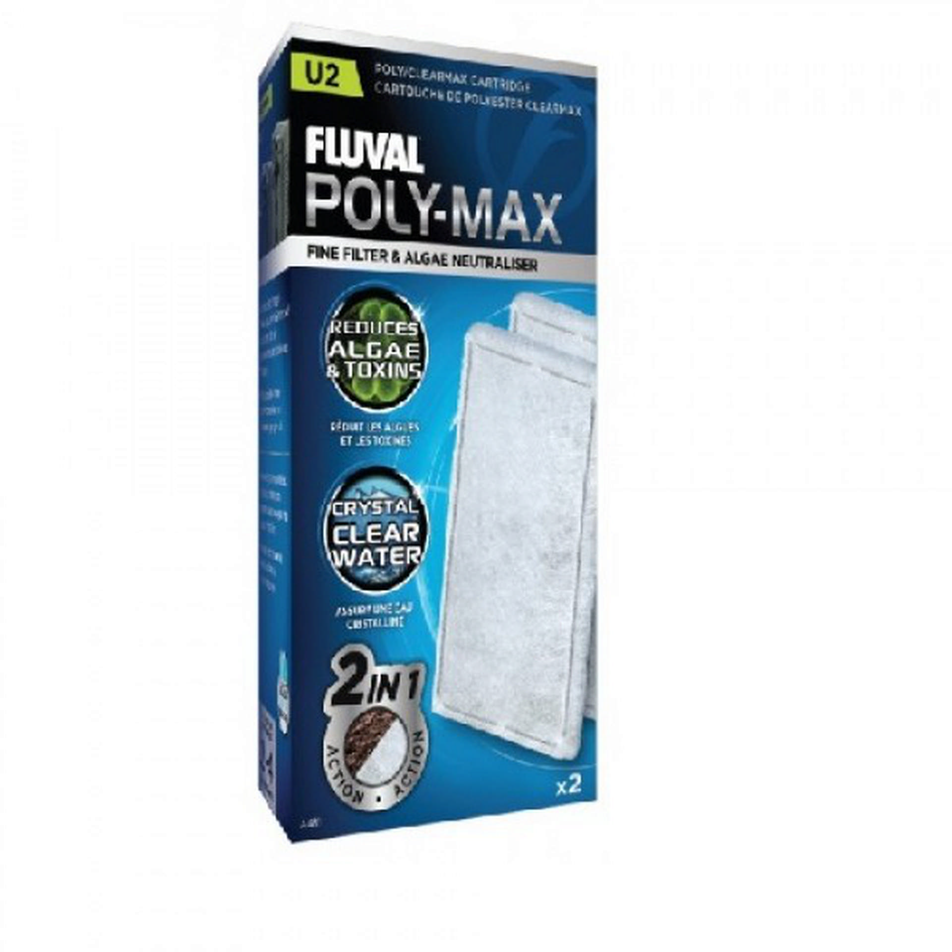 1102939_701-A481.jpg Fluval U2 Filtre Clearmax Kartuş, 2 Li Paket - Görsel 1