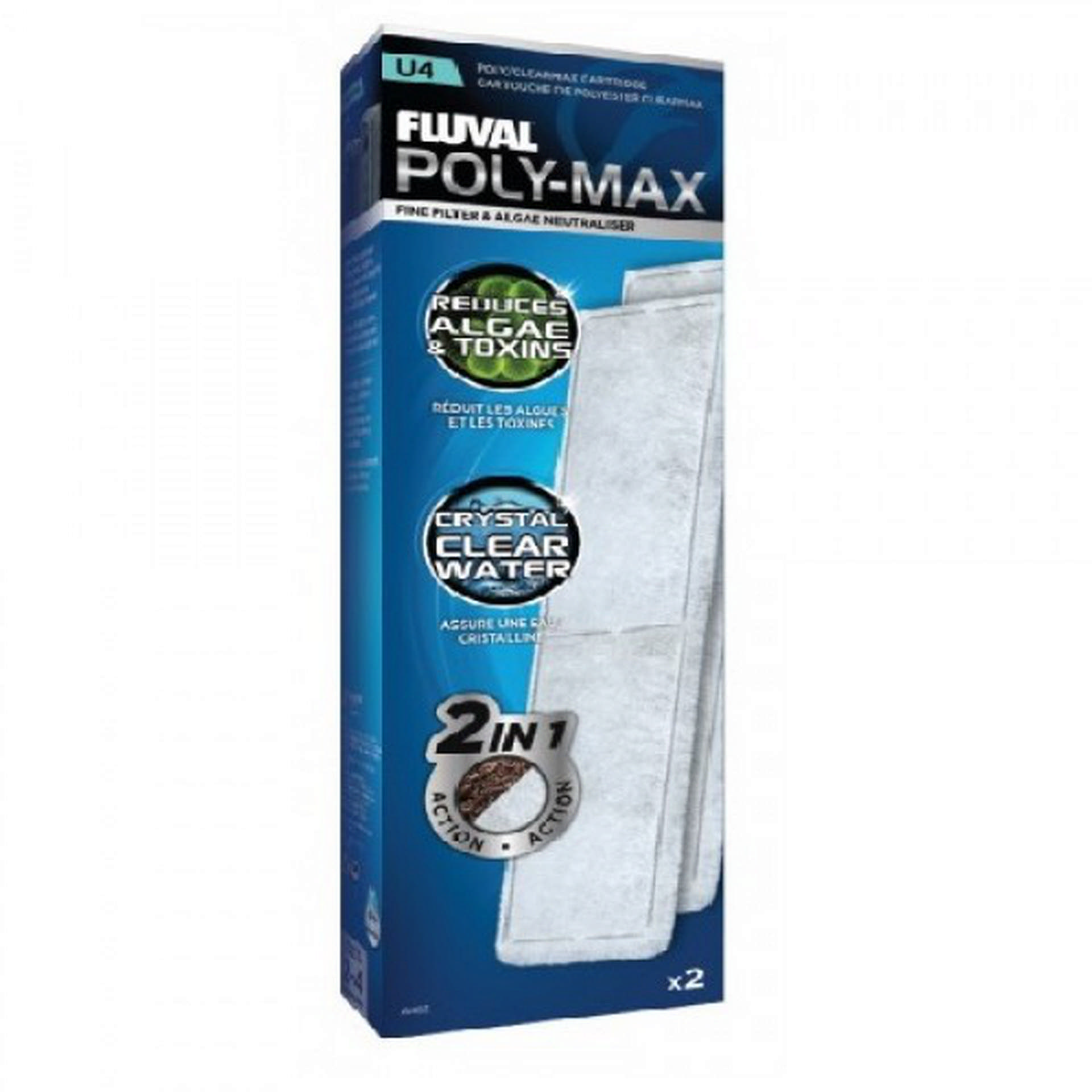 1102941_701-A483.jpg Fluval U4 Filtre Clearmax Kartuş, 2 Li Paket - Görsel 1