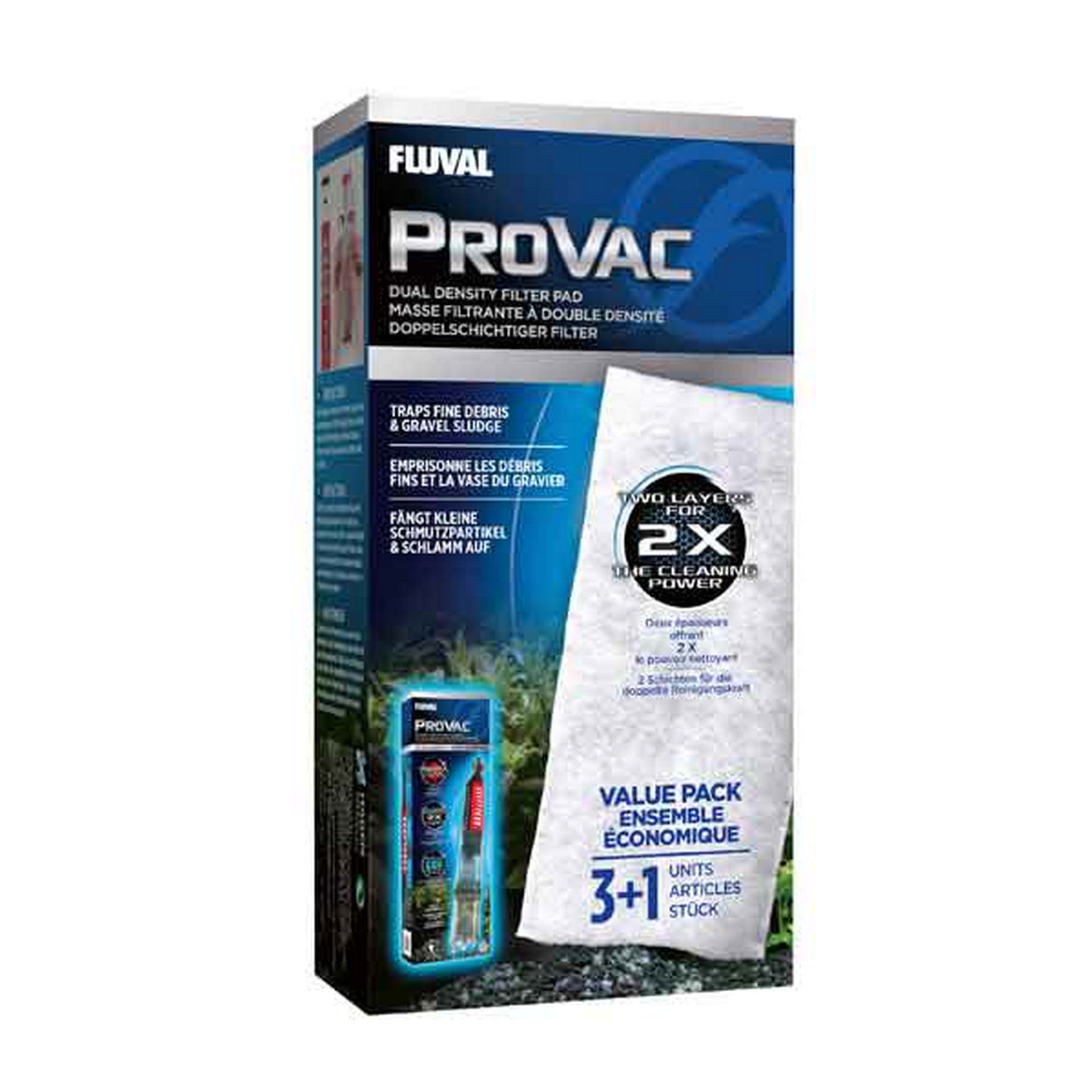1103047_701-11078.jpg Fluval FL Pro Vacum Yedek Filtre Kartuşu 4 Adet - Görsel 1