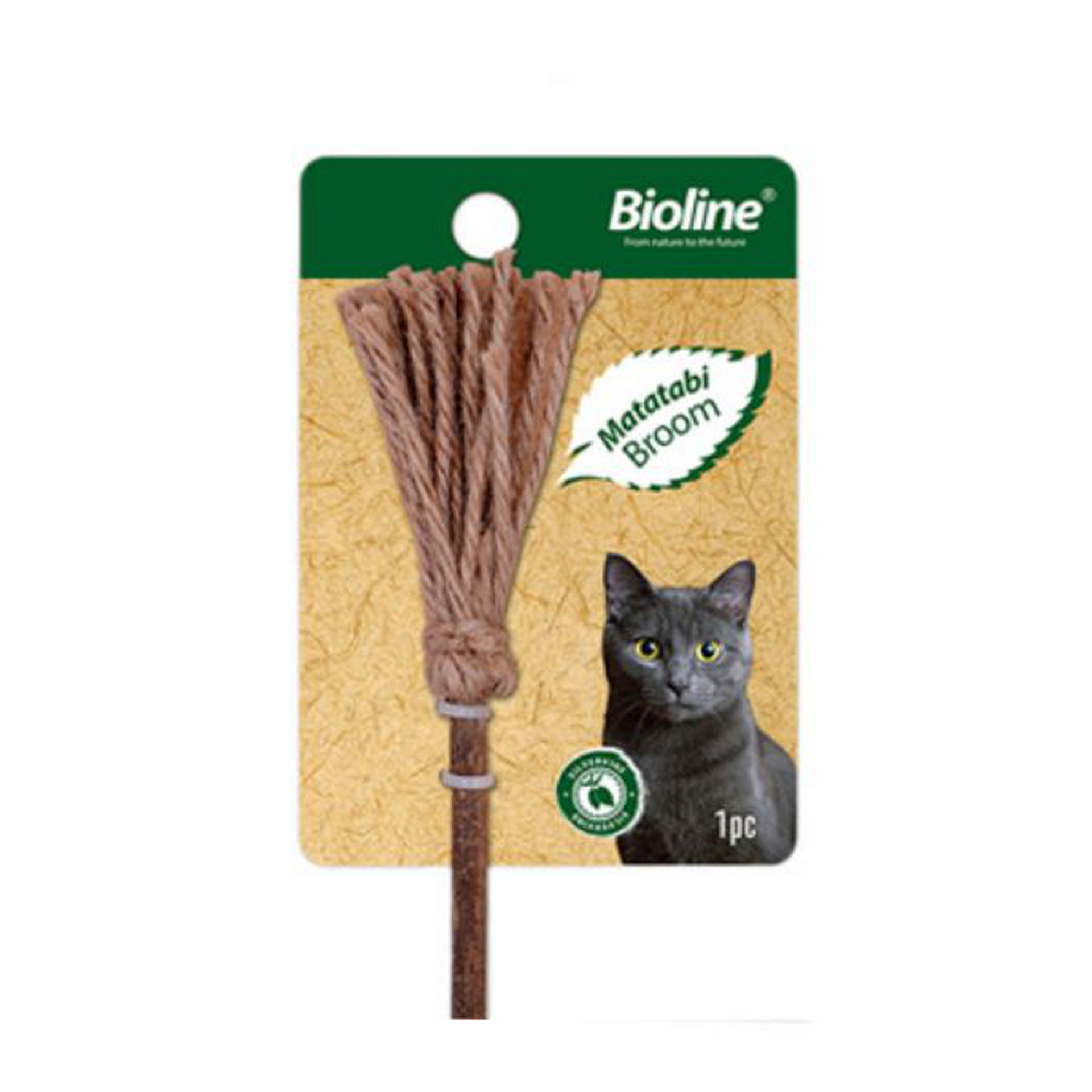 1103883_681-2544.jpg Bioline Matatabi Süpürge Kedi Oyuncağı - Görsel 1