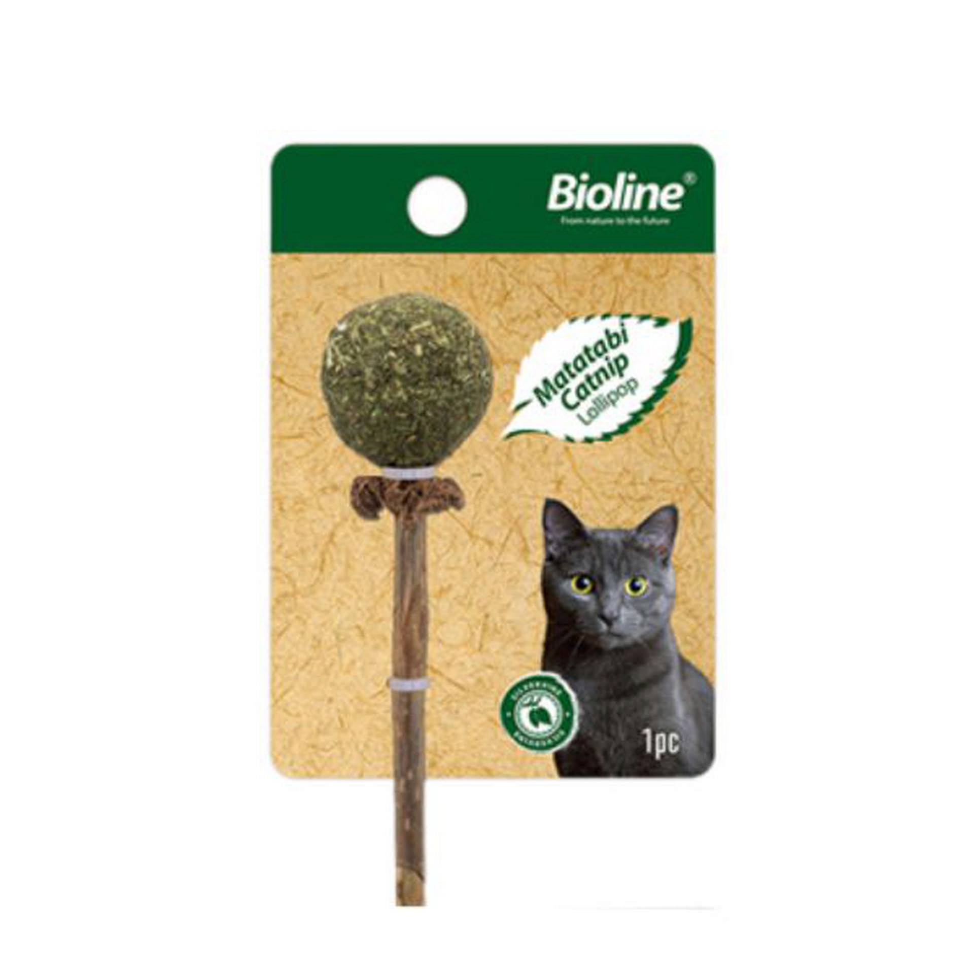 1103884_681-2545.jpg Bioline Matatabi Lolipop Kedi Oyuncağı - Görsel 1