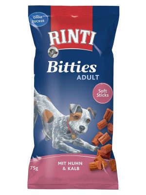 RINTI BITTIES YETIŞKIN KÖPEK ÖDÜLÜ TAVUK-DANA 75 GR