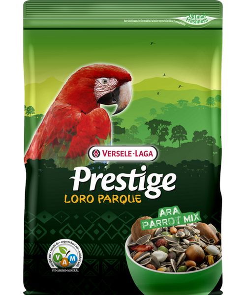 1108786_87ca8eee2703562917d24b2523811710.png Versele Laga Prestıge Premıum Loro Parque Ara Papağan Yemi 2kg - Görsel 1