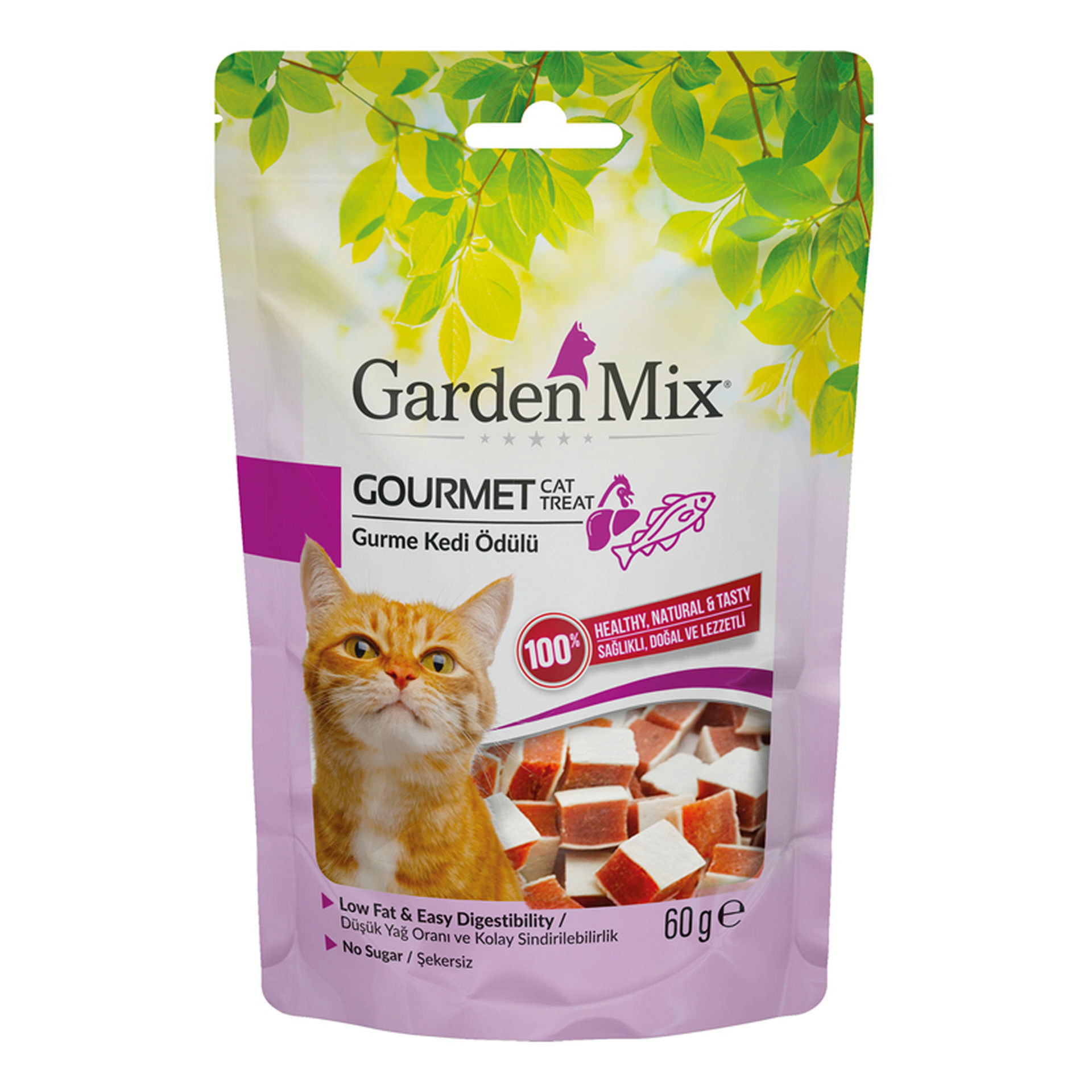 1108809_0f4a219a7a0f7c256fed04128353146a.jpg GARDEN MIX GURME KEDI ÖDÜLÜ 60 GR - Görsel 1