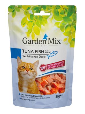 Garden Mıx Ton Balıklı Kedi Ödülü 60 Gr
