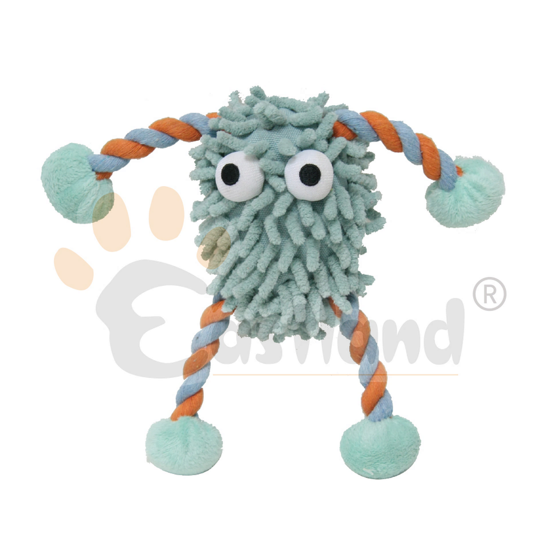 1110855_73199c60abf1c0375bd2810f2b3ee47d.jpg Eastland İpli Öten Peluş Canavar 25 Cm - Görsel 1