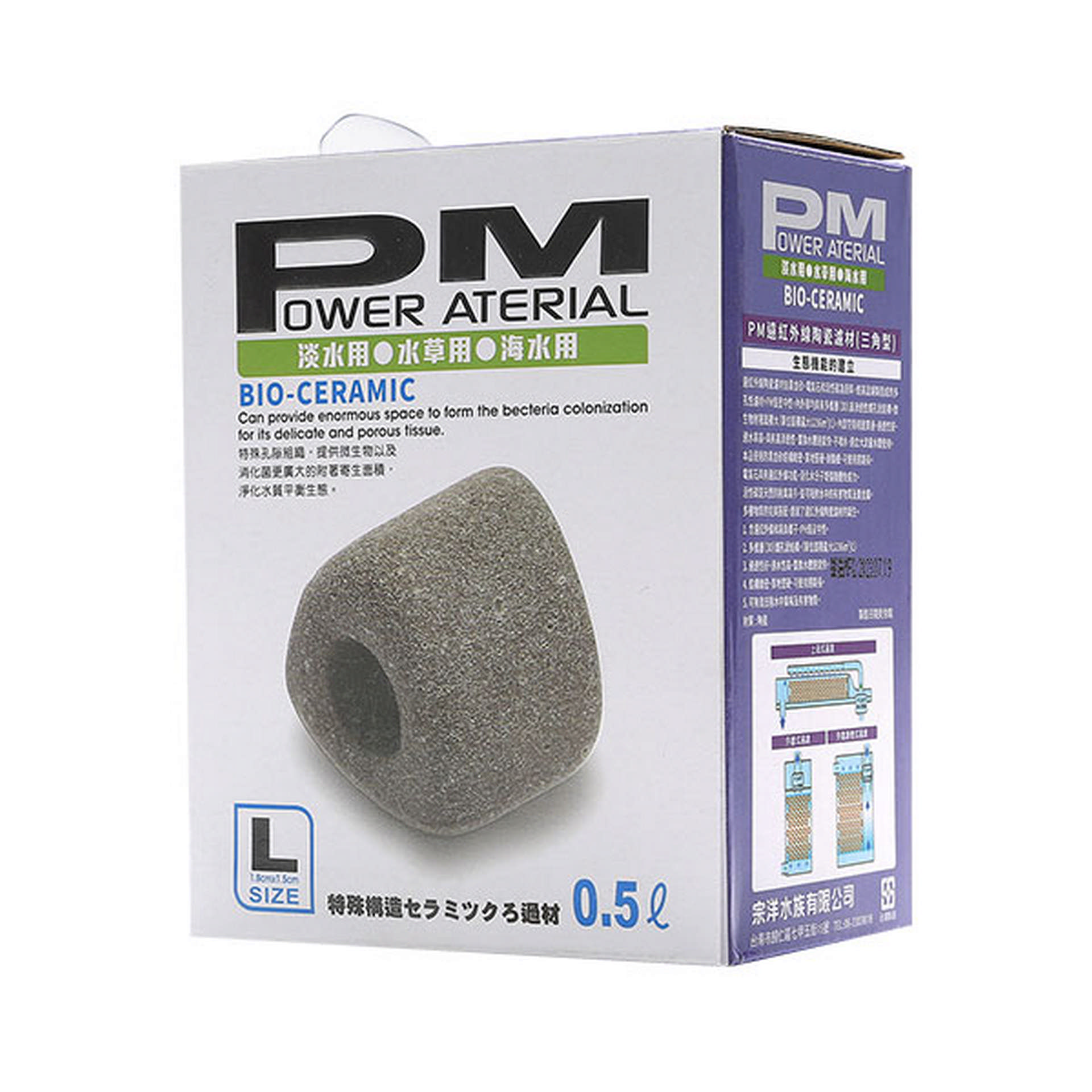 1121132_691-EI002.jpg Ista Filtre Mlz Power Material Triangle L 1 Lt - Görsel 1