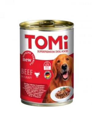 Tomi Köpek Dana Etli Yaş Mama 400g