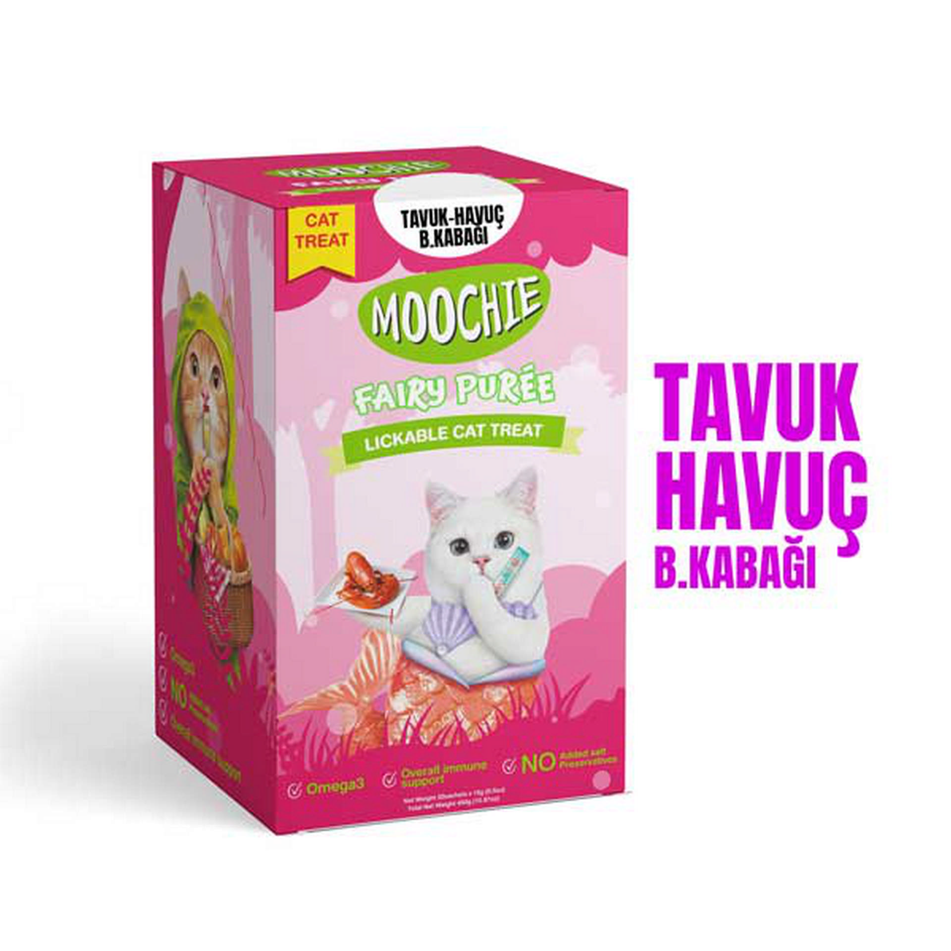 1135450_446-C0178-30.jpg Moochie Sıvı Kedi Öd.Tavuk-Havuç-Balkabağı 30x15Gr - Görsel 1