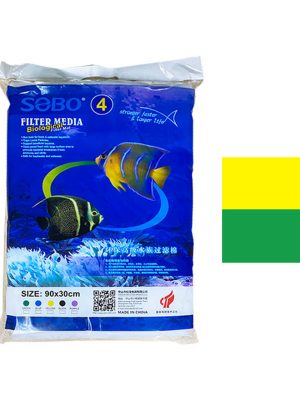Sobo Filtre Süngeri 90x30x2 Sarı Yeşil