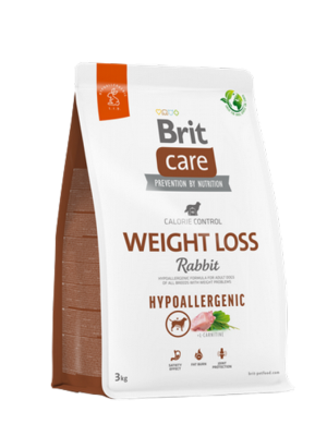 Brit Care 3 kg X 4 ADET Kilo Problemi Olan Yetişkin Köpekler İçin, Hipoalerjenik, Tavşan Etli Kuru Mama