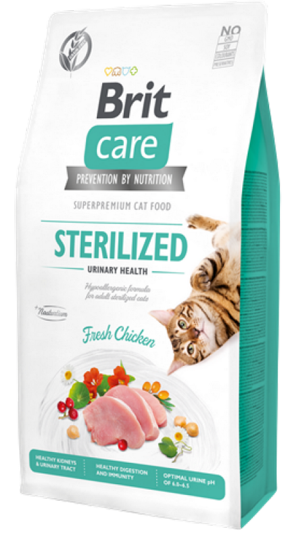 1138209_45BRIT-CARE-URINARY-HEALTH-FRESH-CHICKEN-7kg.png Brit Care 7 kg İdrar Yolu Problemi Olan Kısırlaştırılmış Kediler İçin, Tahılsız, Hipoalerjenik, Taze Tavuk Etli Kuru Mama - Görsel 1