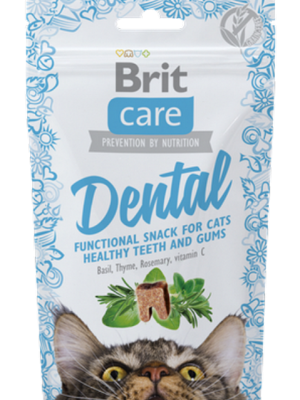 Brit Care 50 gr X 12 ADET Sağlıklı Dişler Ve Diş Etleri İçin, Tahılsız, Fonksiyonel Kedi Ödülü