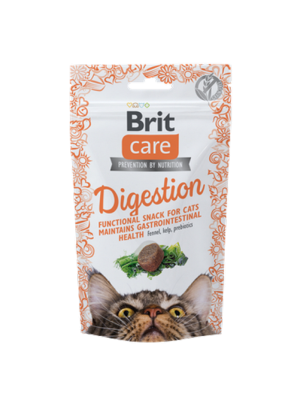Brit Care 50 gr X 12 ADET Sindirim Sistemini Düzenlemek İçin, Tahılsız, Fonksiyonel Kedi Ödülü