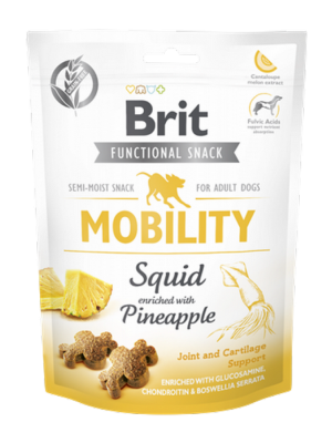 Brit Care 150 gr X 10 ADET Eklem Ve Kıkırdak Sağlığını Desteklemek İçin, Tahılsız, Kalamar Ve Ananaslı, Fonksiyonel Yetişkin Köpek Ödülü