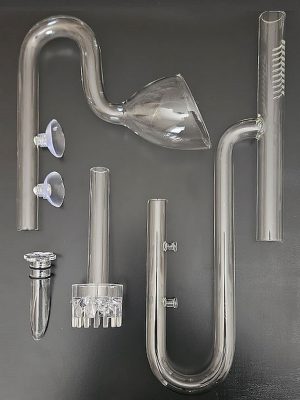 Cam Aparat Yüzey Emiş + Çan Ağız Veriş 17 mm
