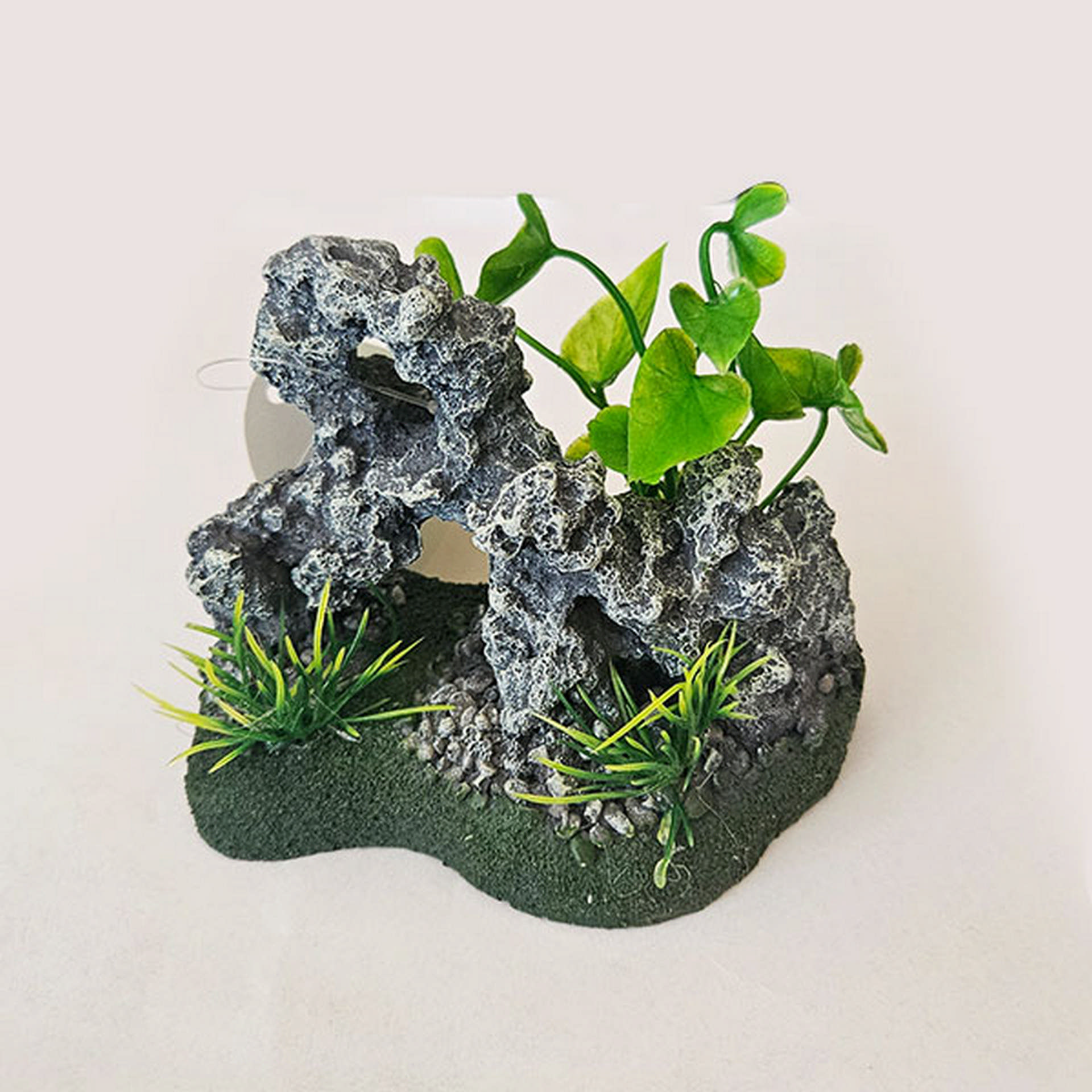1140175_671-CH50178.jpg Akvaryum Dek. Pol. Kaya 11,5 x 6,5 x 15,5 Cm - Görsel 1