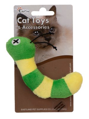 Eastland Catnipli Peluş Dijital Sesli Tırtıl 13cm