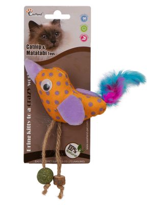 Eastland Matatabi Ve Catnipli Peluş Kuş 12cm