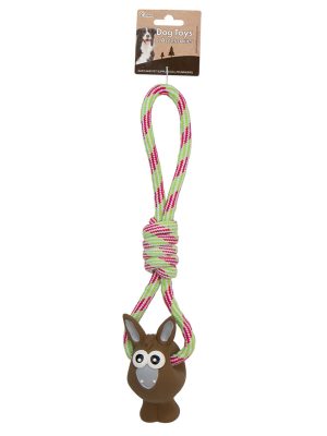 Eastland Düğümlü Stres İpli Peluş Eşek 42cm