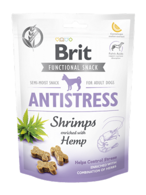 Brit Care 150 gr X 10 ADET Zihinsel Sağlığı Desteklemek İçin, Tahılsız, Karides Ve Kenevirli, Fonksiyonel Yetişkin Köpek Ödülü