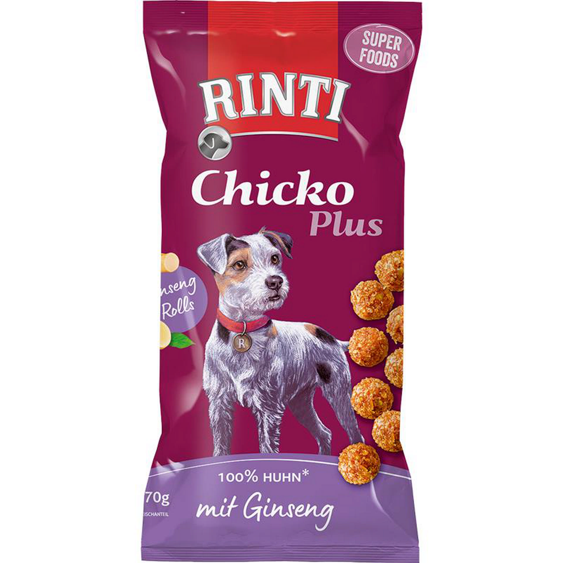 1141199_2fd1253bfdf139f5dd01c253aa544e52.jpg Rıntı Superfood Ginsengli Köpek Ödülü 70g - Görsel 1