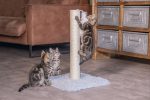 Beeztees Kedi Tırmalama ve Oyuncağı, Gri, 35x35x53cm - Görsel 4