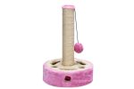 Beeztees Kedi Tırmalama ve Oyuncağı, Pembe, 27x27x40cm