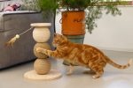 Beeztees DBL Kedi Tırmalama ve Oyuncağı, 34x34x47,5cm - Görsel 5