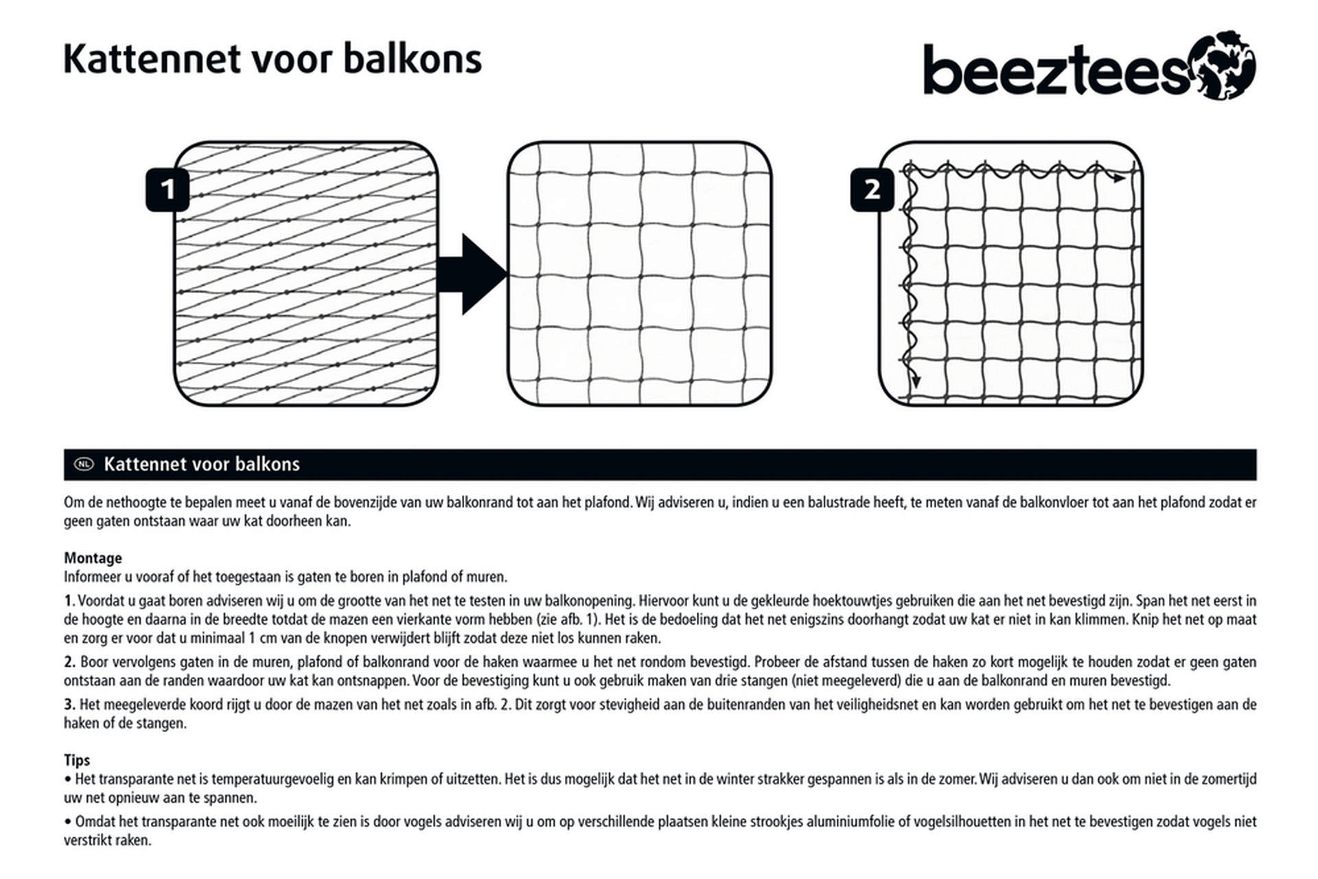 1142508_beeztees-kedi-pencere-veya-balkon-koruma-filesi-seffaf-6x3m-kedi-cam-koruma-rnleri-beeztees-22998-47-B.jpg Beeztees Kedi Pencere veya Balkon Koruma Filesi, Şeffaf, 6x3m - Görsel 2