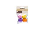 Beeztees Kedi Oyuncağı, Sünger Top, 4 Adet, Çeşitli Renklerde, 4cm - Görsel 2