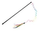Beeztees Kedi Oltası, Zilli, Kurdelalar Uc, Uzun Dayanıklı ip-110cm, Çeşitli Renklerde, 50cm