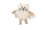Beeztees Kedi Oyuncağı, Kedi, Peluş, Beyaz, 15x10x3cm