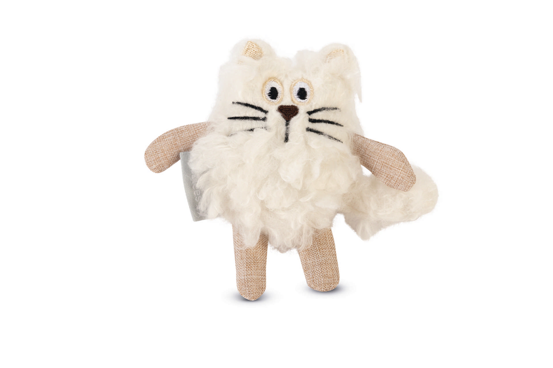 1142613_beeztees-kedi-oyuncagi-kedi-pelus-beyaz-15x10x3cm-kedi-aktivite-oyuncaklar-beeztees-22453-48-B.jpg Beeztees Kedi Oyuncağı, Kedi, Peluş, Beyaz, 15x10x3cm - Görsel 1
