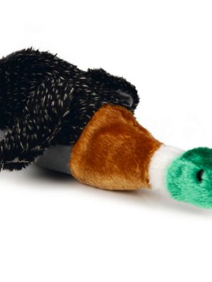 Beeztees Köpek Oyuncağı, Sesli, Ördek, Peluş, Kahverengi/Siyah, 36x25,5x9cm