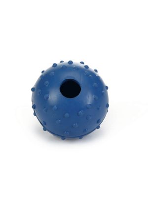 Beeztees Köpek Oyuncağı, Ödül ve Oyun Topu, Kauçuk, Mavi, 5cm