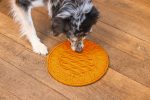 Beeztees Yavru Köpek Mama Yeme Oyuncağı, Daire Şeklinde, Silikon, Turuncu, 30cm - Görsel 8