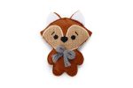Beeztees Kedi Oyuncağı, Tilki, Kediotlu, Kırmızı, 11x9cm