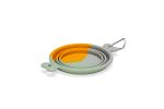 Beeztees Köpek Mama ve Su Kabı, Teleskopik, Turuncu, Silikon, 15,5cm, 750ml - Görsel 4
