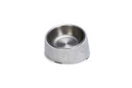 Beeztees DBL Kedi Mama Su Kabı, Paslanmaz Çelik, Beyaz Mermer Görünümlü, 14,5x3,3x7,6cm, 160ml - Görsel 2